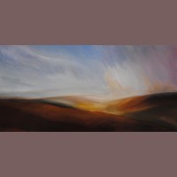 Light to the North of Hawes, Wensleydale 2 (100cm x 51cm)
